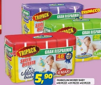 Risparmio Casa Morby baby pannolini offerta