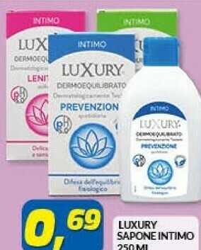 Risparmio Casa Luxury sapone intimo offerta