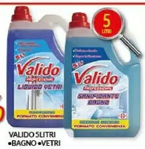 Risparmio Casa Valido 5 litri bagno/ vetri offerta
