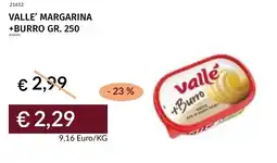 Prezzemolo e Vitale Valle' margarina + burro offerta