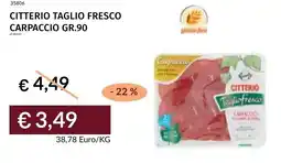 Prezzemolo e Vitale Citterio taglio fresco carpaccio offerta