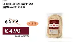 Prezzemolo e Vitale Le eccellenze p&v pinsa romana offerta