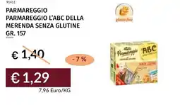 Prezzemolo e Vitale Parmareggio parmareggio l'abc della merenda senza glutine offerta