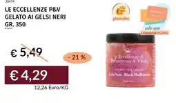 Prezzemolo e Vitale Le eccellenze p&v gelato ai gelsi neri offerta