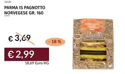 Prezzemolo e Vitale Parma is pagnotto norvegese offerta