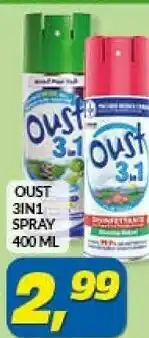 Risparmio Casa Oust 3 in 1 spray offerta