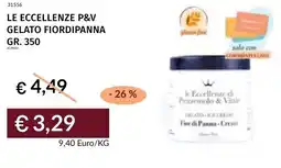Prezzemolo e Vitale Le eccellenze p&v gelato fiordipanna offerta