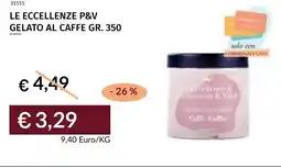 Prezzemolo e Vitale Le eccellenze p&v gelato al caffe offerta