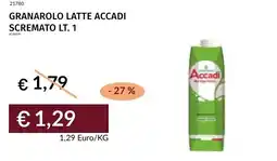 Prezzemolo e Vitale Granarolo latte accadi scremato offerta