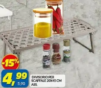 Risparmio Casa Divisorio per scaffale 20x45 cm offerta