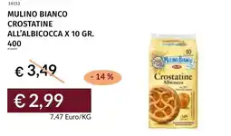 Prezzemolo e Vitale Mulino bianco crostatine all'albicocca x 10 offerta
