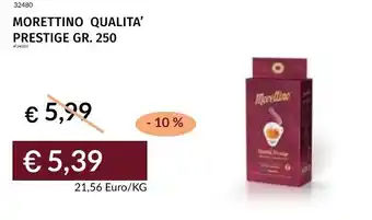 Prezzemolo e Vitale Morettino qualita' prestige offerta