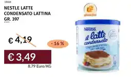 Prezzemolo e Vitale Nestle latte condensato lattina offerta
