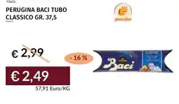 Prezzemolo e Vitale Perugina baci tubo classico offerta