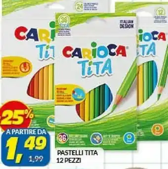 Pastelli tita 12 pezzi