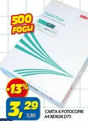 Risparmio Casa Carta x fotocopie a4 d75 offerta
