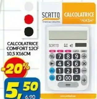 Calcolatrice comfort 12f