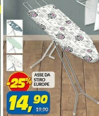 Asse da stiro europe