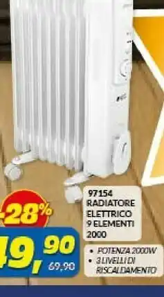 Radiatore 90 elettrico 9 elementi