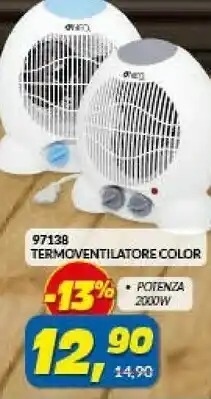 Risparmio Casa Termoventilatore color offerta