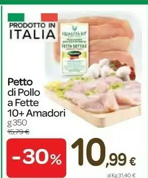 Carrefour Express Petto di pollo a fette offerta