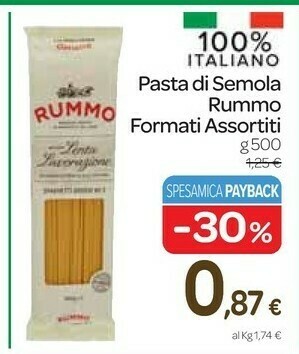 Carrefour Express Pasta di semola offerta