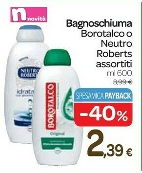 Carrefour Express Bagnoschiuma offerta