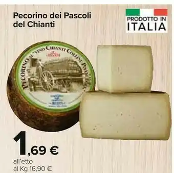 Carrefour Market Caseificio busti pecorino dei pascoli del chianti offerta