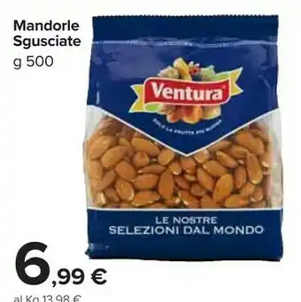 Carrefour Market Ventura - mandorle sgusciate offerta