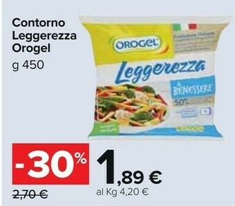 Carrefour Market Contorno leggerezza il benessere offerta