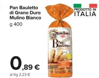 Carrefour Market Pan bauletto al grano duro 400 g(ml) offerta
