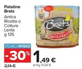 Carrefour Market Patatine offerta