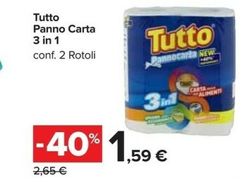 Tutto panno carta 3 in 1