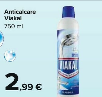 Carrefour Market Viakal anticalcare offerta