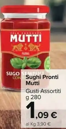 Mutti sughi pronti