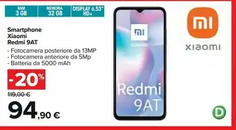 Smartphone redmi 9at