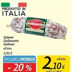Carrefour Market Salame offerta