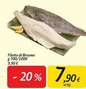 Carrefour Market Filetto di brosme offerta