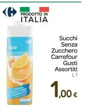 Carrefour Express Succhi senza zucchero offerta