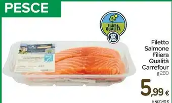 Carrefour Express Carrefour filetto salmone filiera qualita offerta