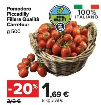 Carrefour Market Pomodorini offerta