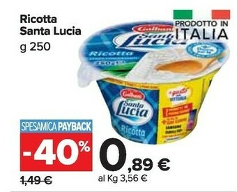 Carrefour Market Ricotta offerta
