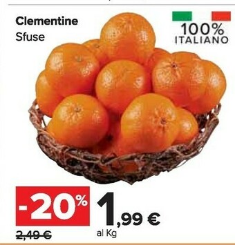 Carrefour Market Clementine offerta