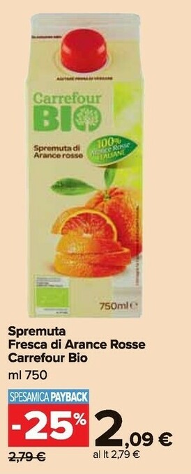 Carrefour Market Succhi di frutta offerta