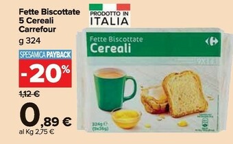 Carrefour Market Fette biscottate offerta