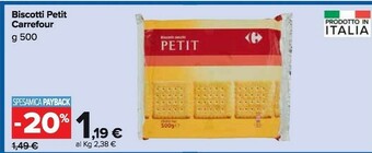Carrefour Market Biscotti offerta