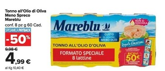 Carrefour Market Tonno offerta