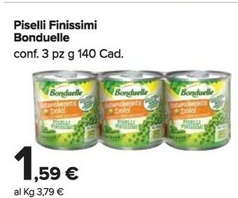 Carrefour Market Piselli offerta