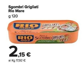 Carrefour Market Filetti di sgombro offerta
