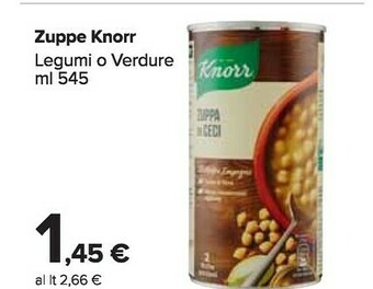 Carrefour Market Minestrone offerta